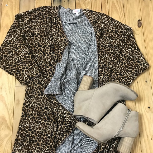LuLaRoe Jackets & Blazers - Lularoe Shirley | D Cheetah Print 🦄 kimono duster